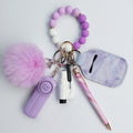 "Purple Passion" Safety Keychain
