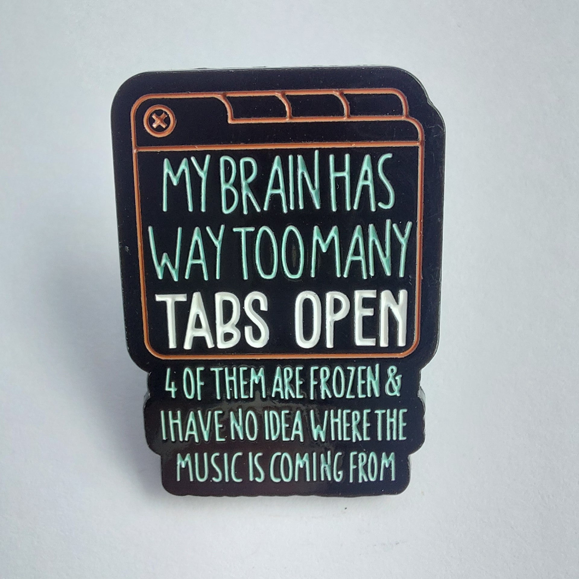 ADHD / Autism Related Enamel Pins